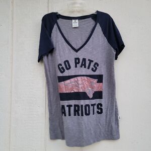 pink Victoria Secret New England patriots tshirt Women's sz M